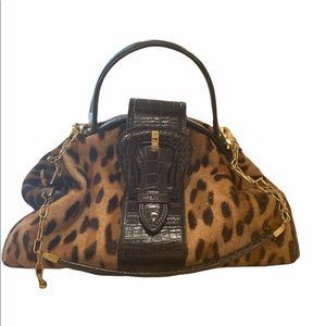 Roberto Cavalli dumpling bag